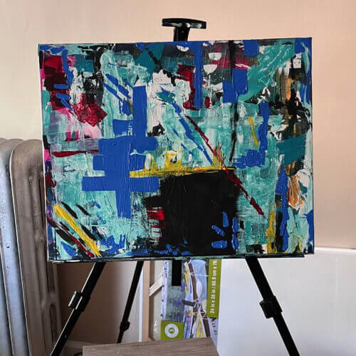 Mysz painting process